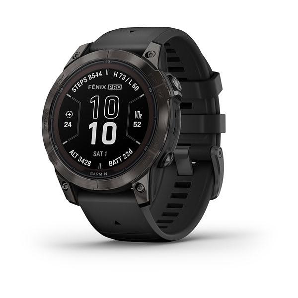 Garmin Fenix 7 Solar, Slate Gray W/Black Band