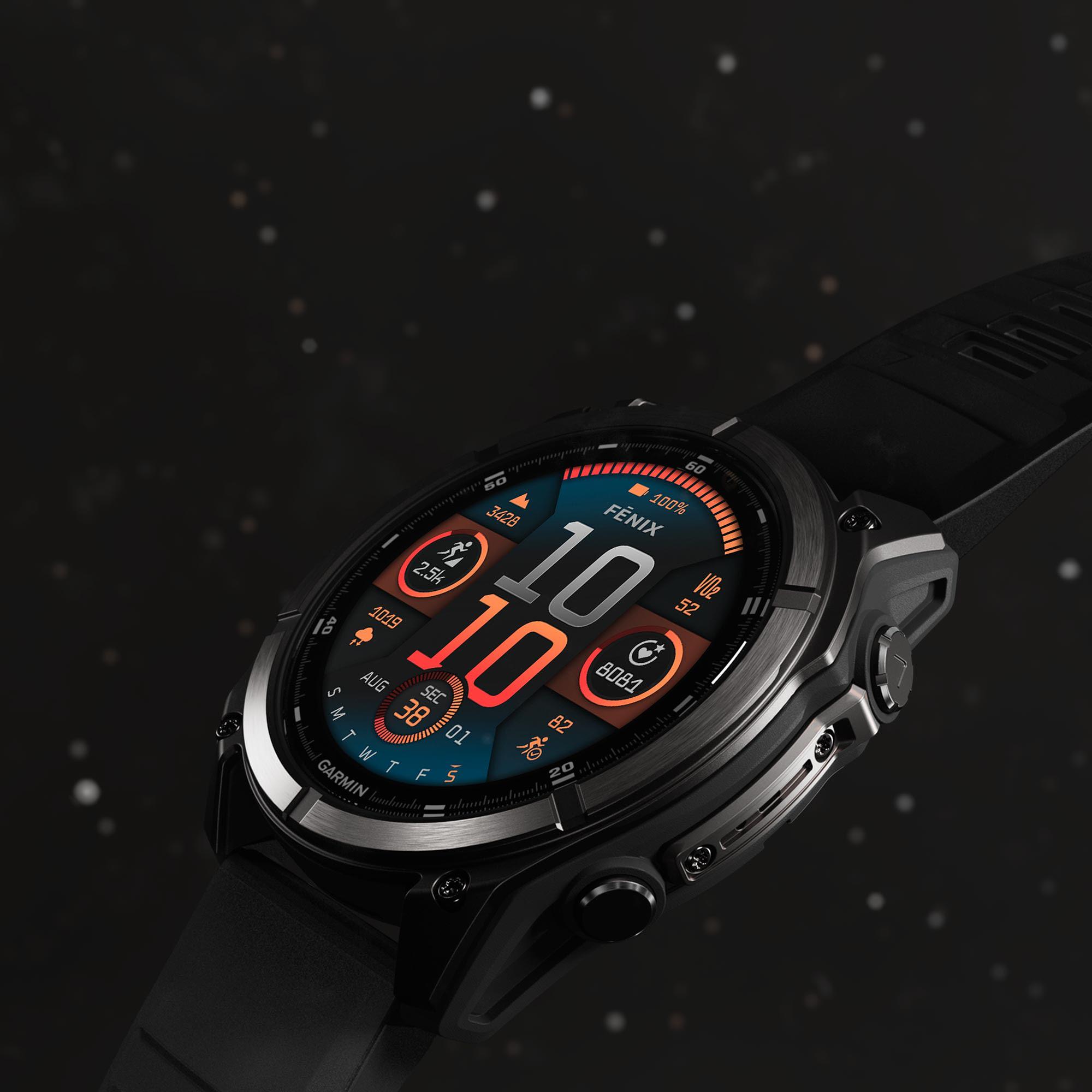 Garmin Fenix 7 Solar, Slate Gray W/Black Band