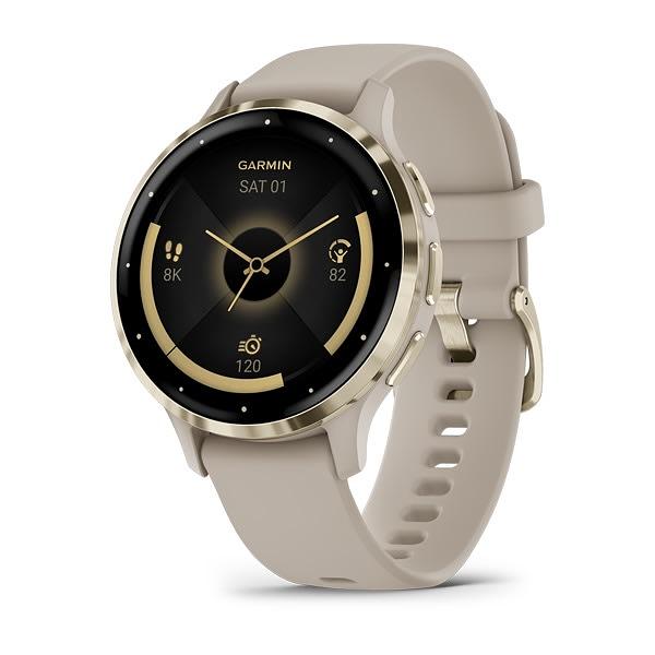 Garmin Venu 3S-Cream Gold Ivory Case