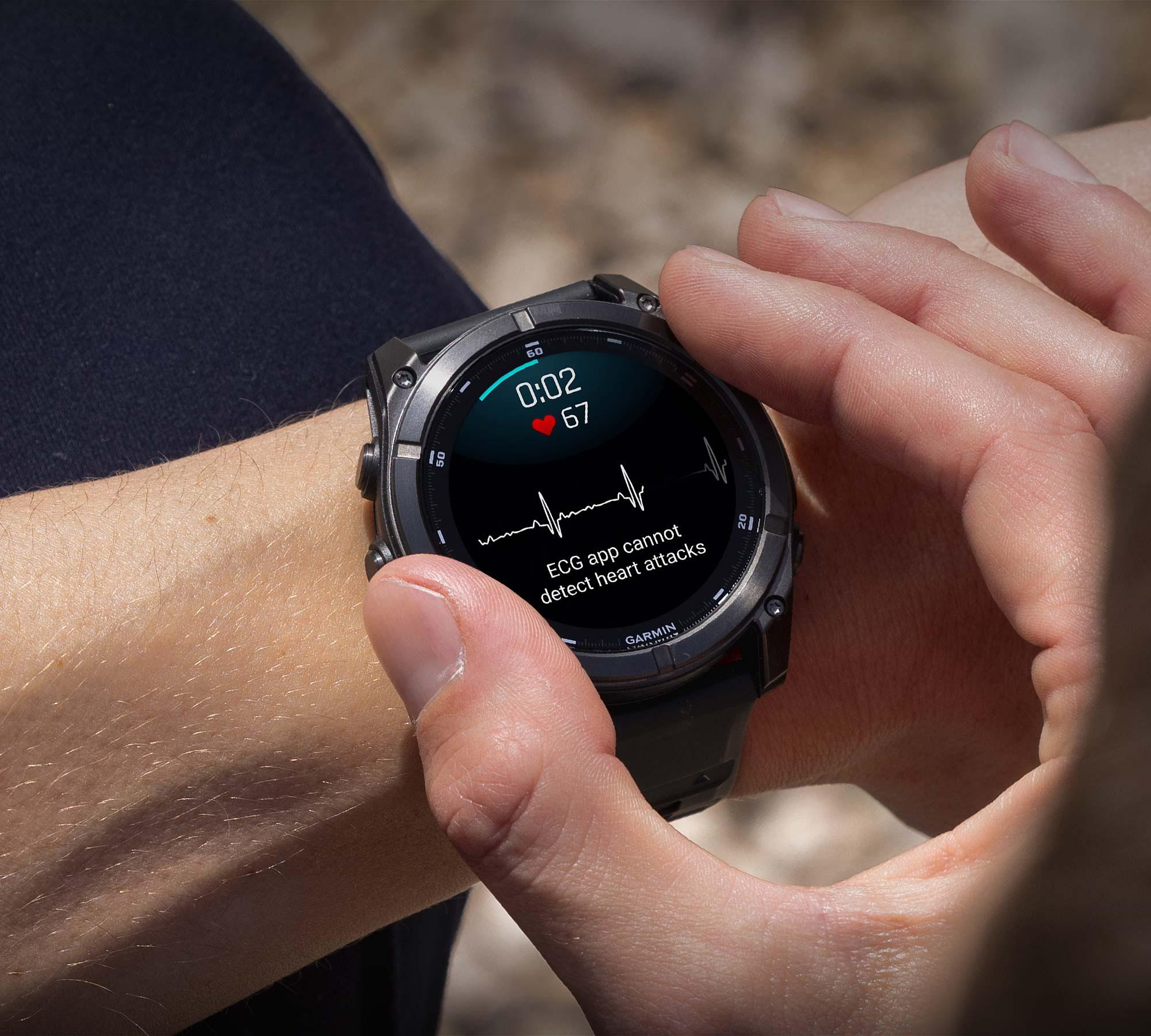 Garmin Fenix 8 47Mm, Glass/Ss, Slate Gray Steel/Black, Blk Bnd, Sea (Amoled)