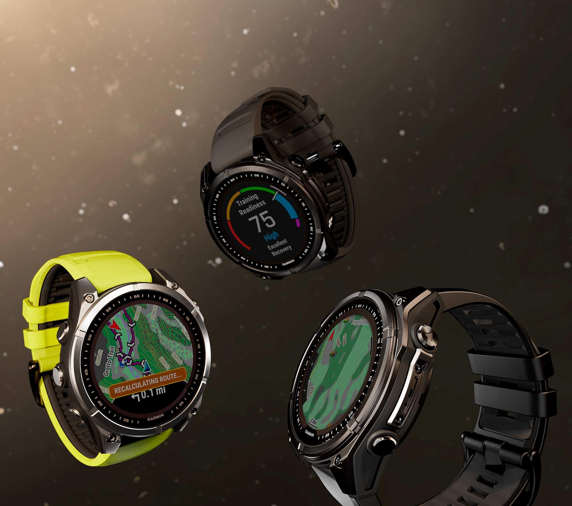 Garmin Fenix 8 47Mm-Solar Sapphire
Titanium With Amp Yellow/Graphite
Silicone Band (Sapphire Solar)