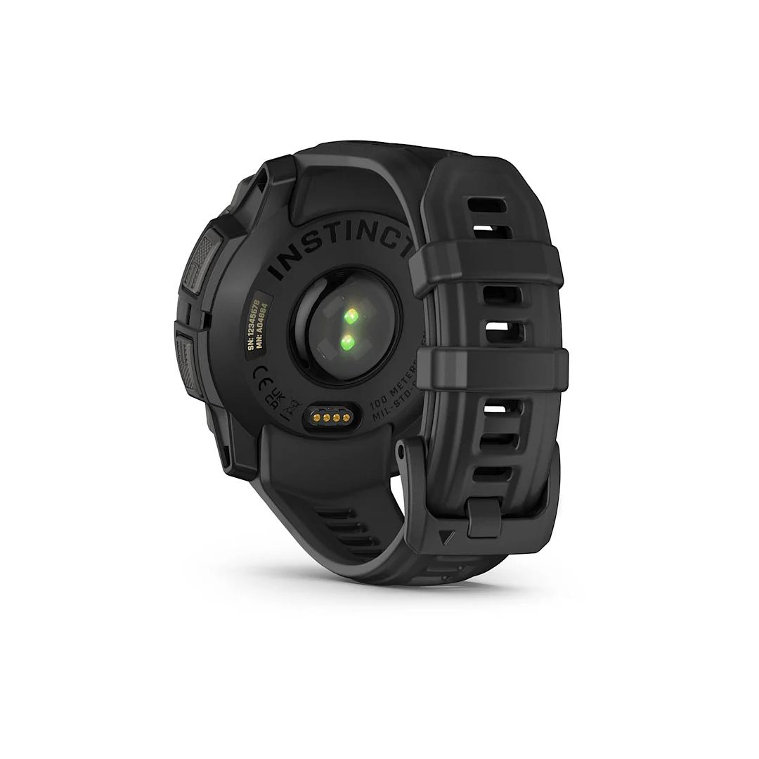 Garmin Instinct 3 45mm-AMOLED-Black Bezel with Black Band