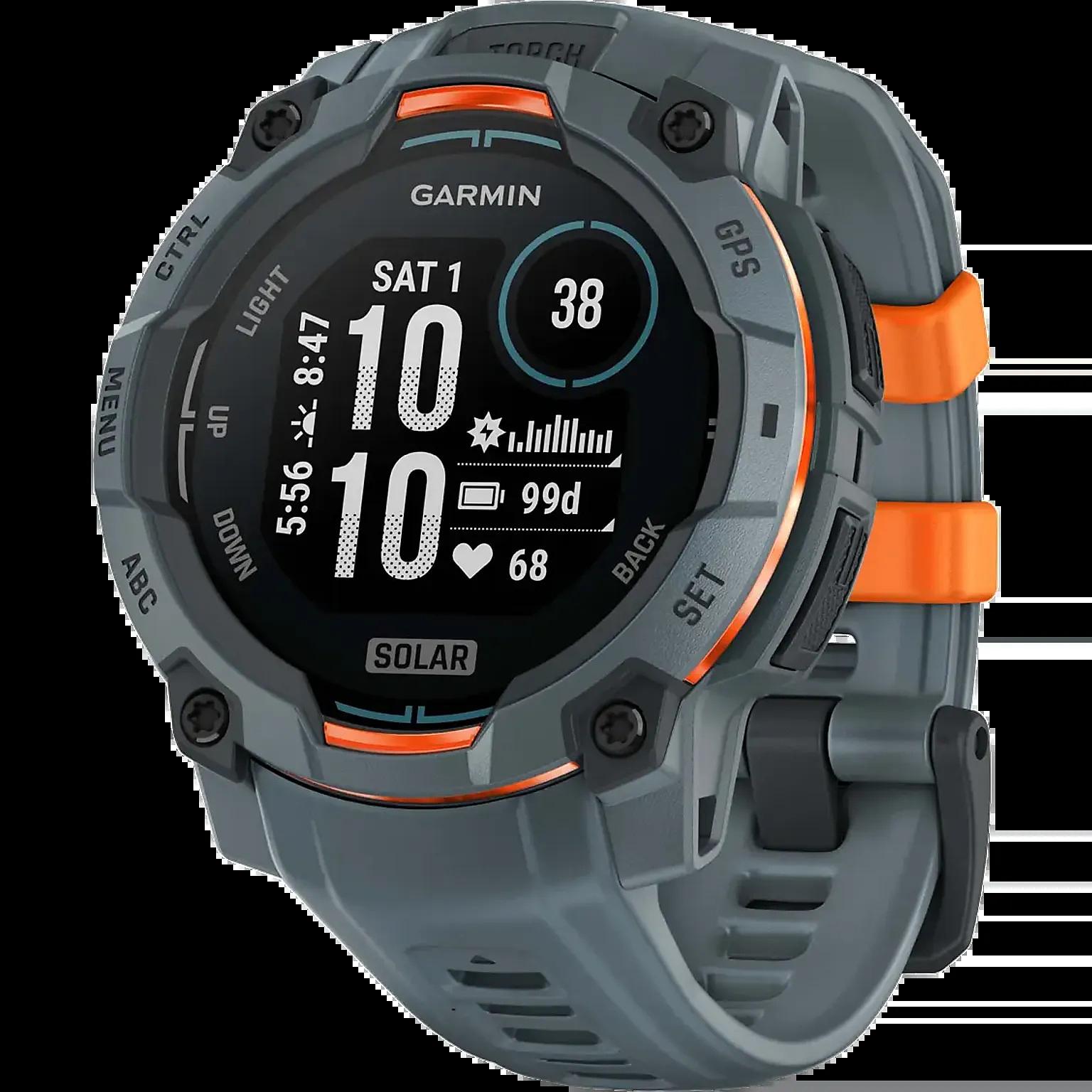 Garmin Instinct 3 45mm-Solar-Twilight Bezel w/Twilight Band