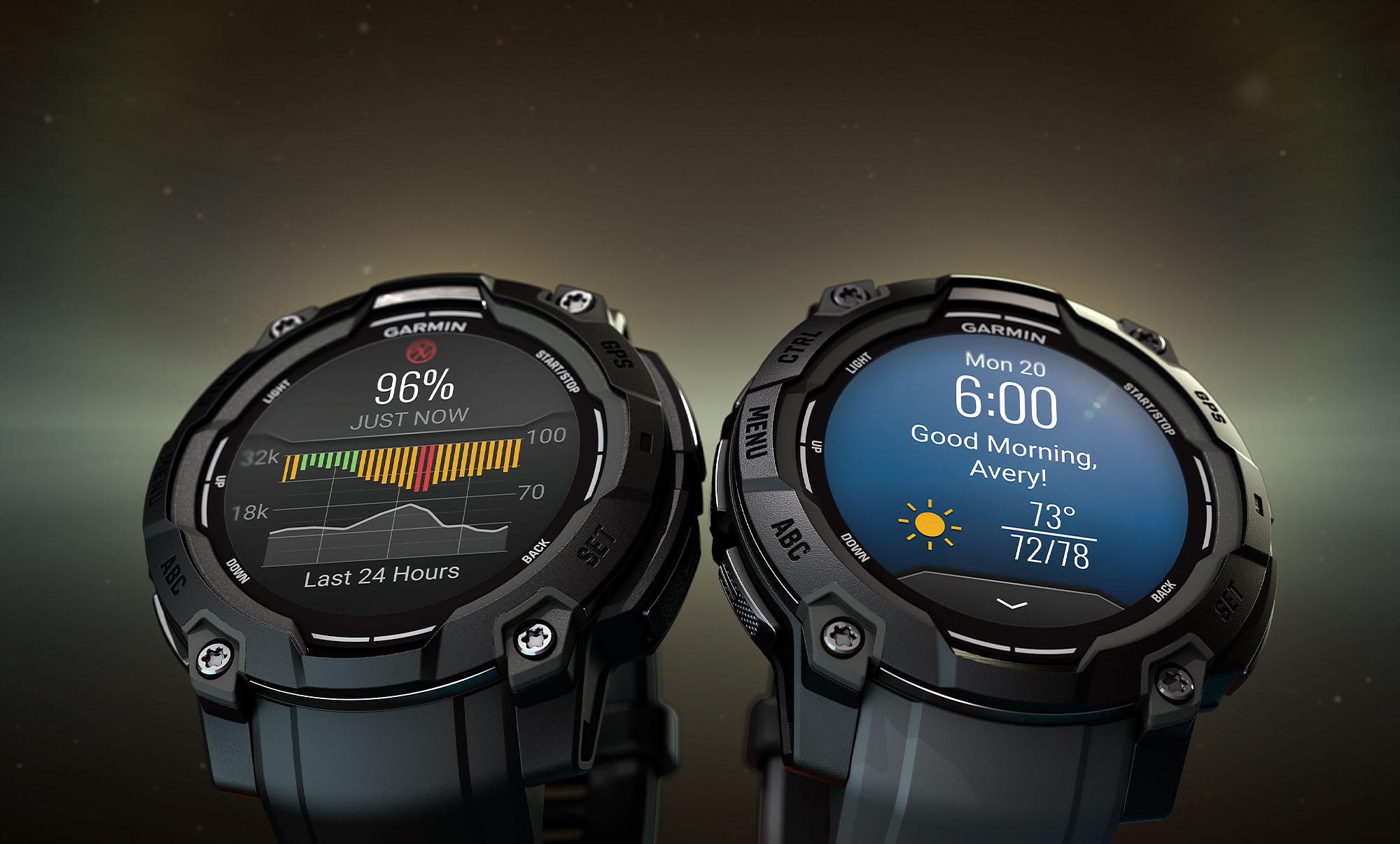 Garmin Instinct 3 50mm-Amoled-Black Bezel With Charcoal Band