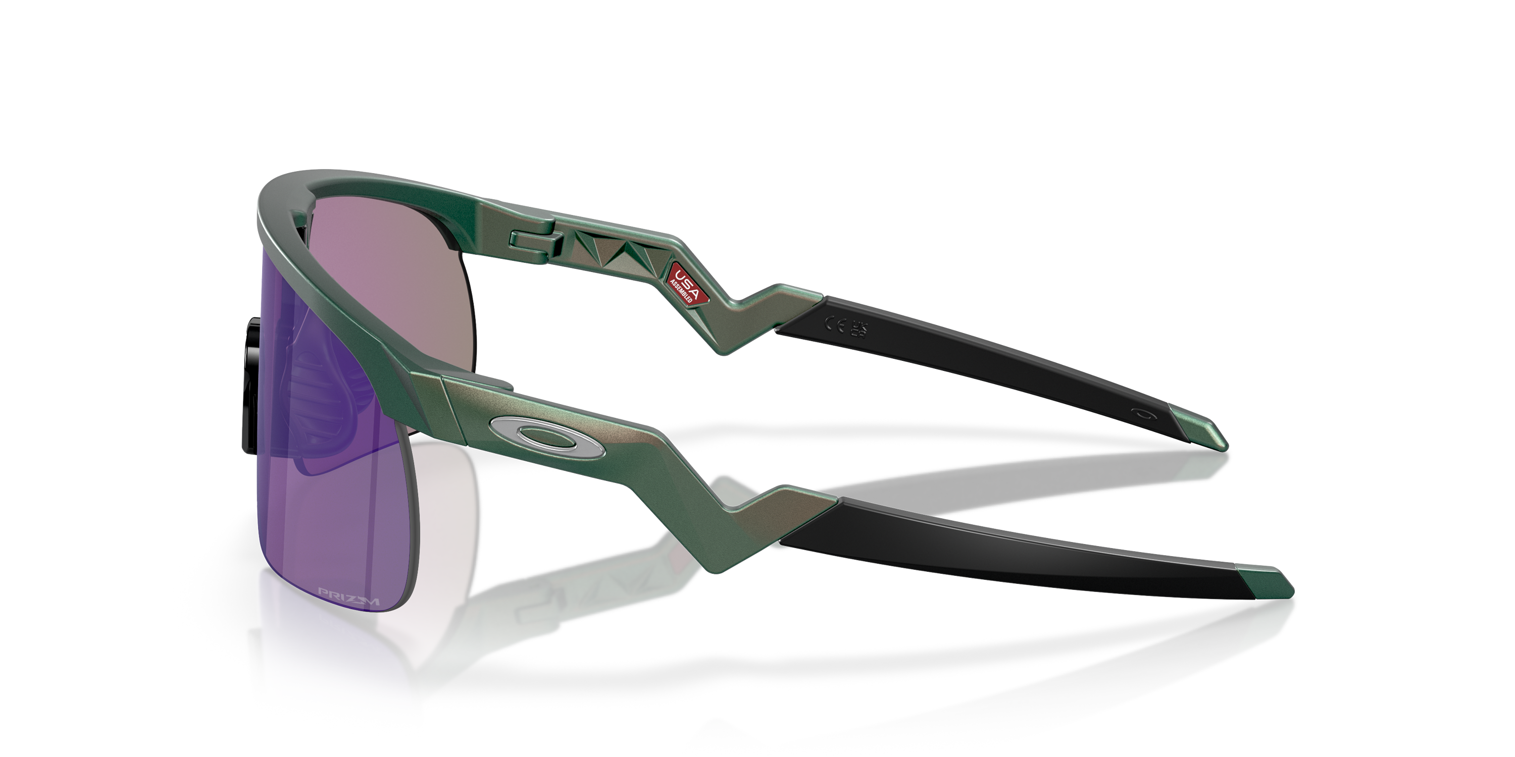 Oakley Youth Sun Resistor Sweep (Matte Pacific / Prizm Jade)